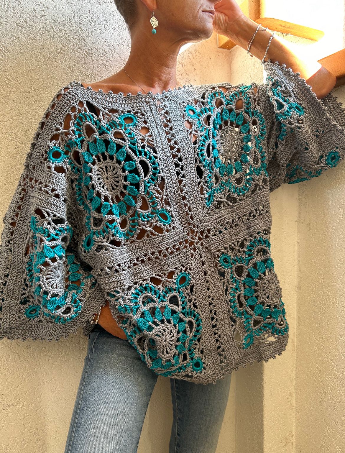 Modèle de crochet Pull Sommet de Soleil PDF 🇫🇷