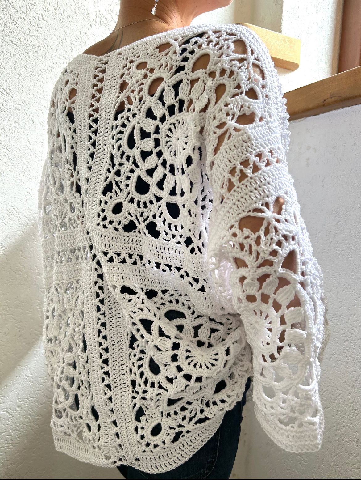 Modèle de crochet Pull Sommet de Soleil PDF 🇫🇷
