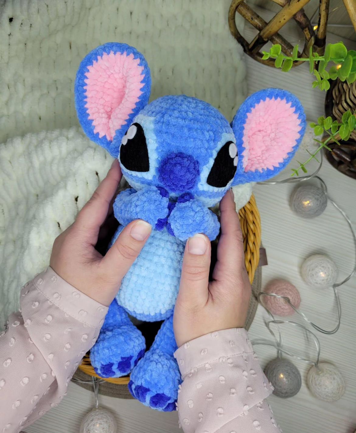 Stitch & Angel Modèle de Crochet PDF en français