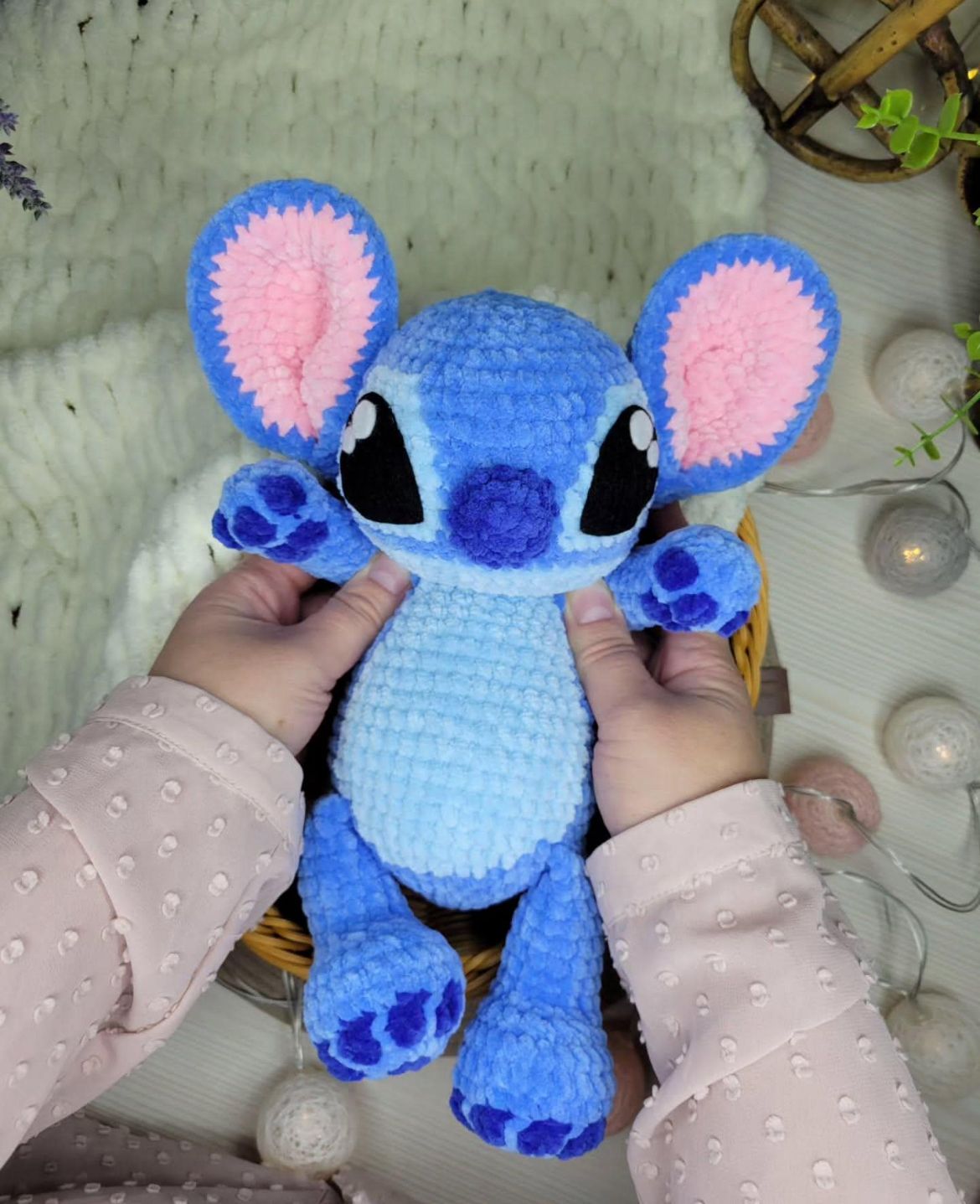 Stitch & Angel Modèle de Crochet PDF en français
